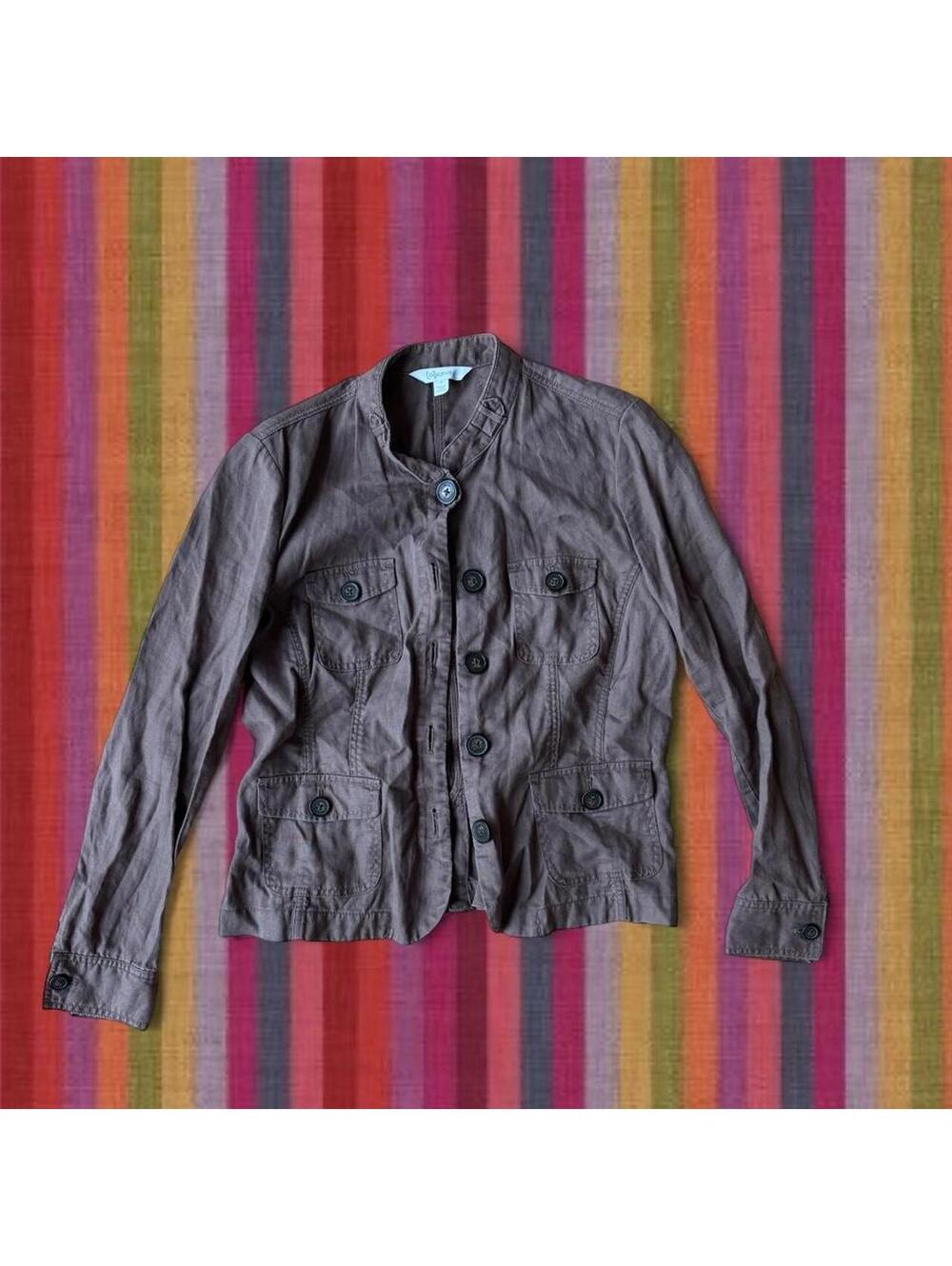 Women's Brown and Tan Jacket